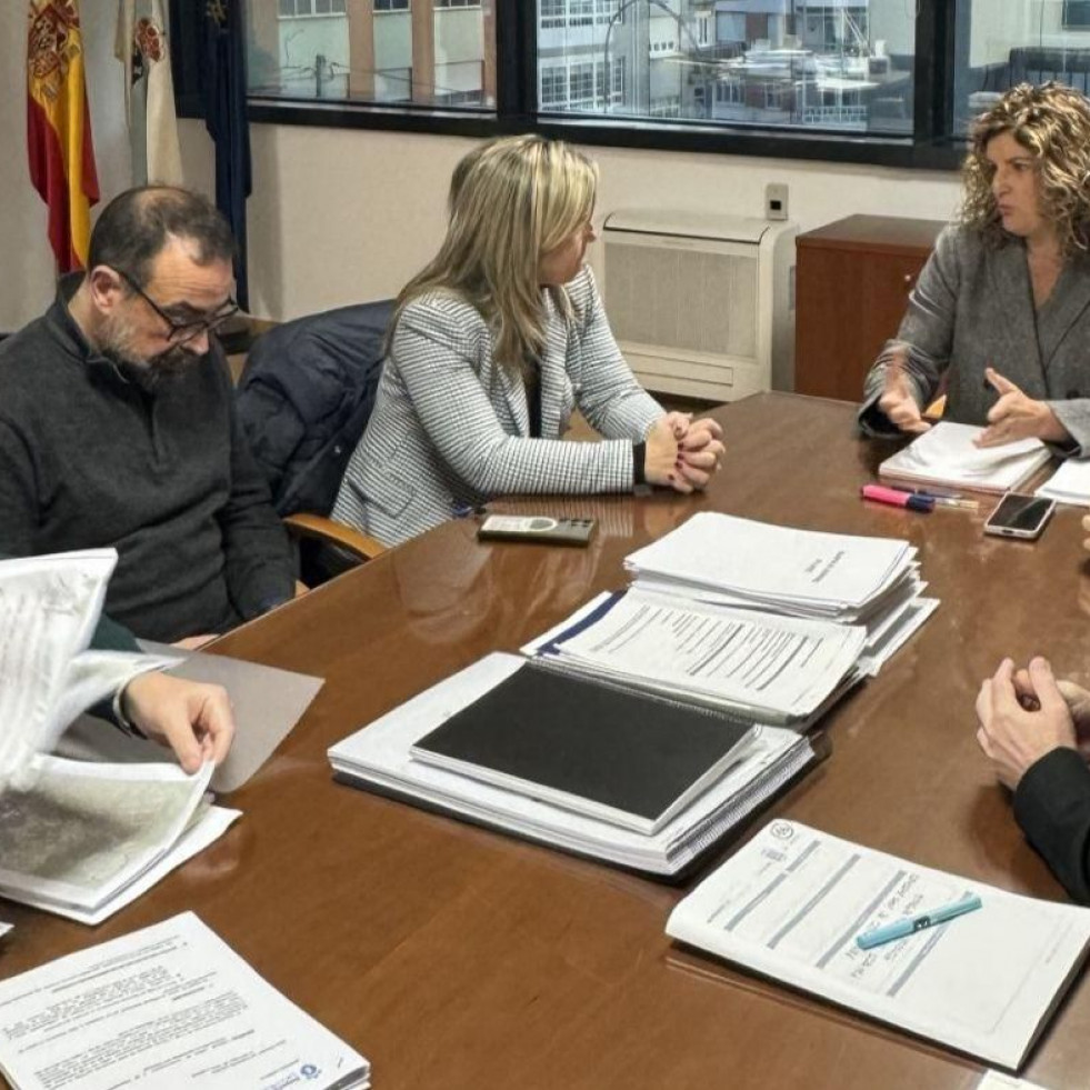 Reunión entre Narón y Diputación para exponer las necesidades viales del municipio