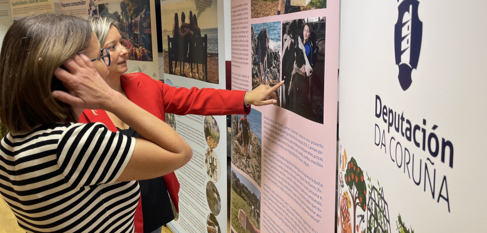 La exposición “Do mar e da terra” da voz a proyectos comprometidos con el área rural en Valdoviño