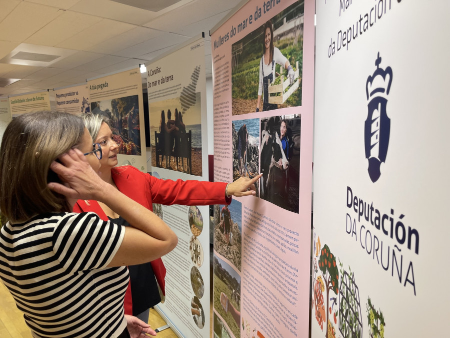 La exposición “Do mar e da terra” da voz a proyectos comprometidos con el área rural en Valdoviño