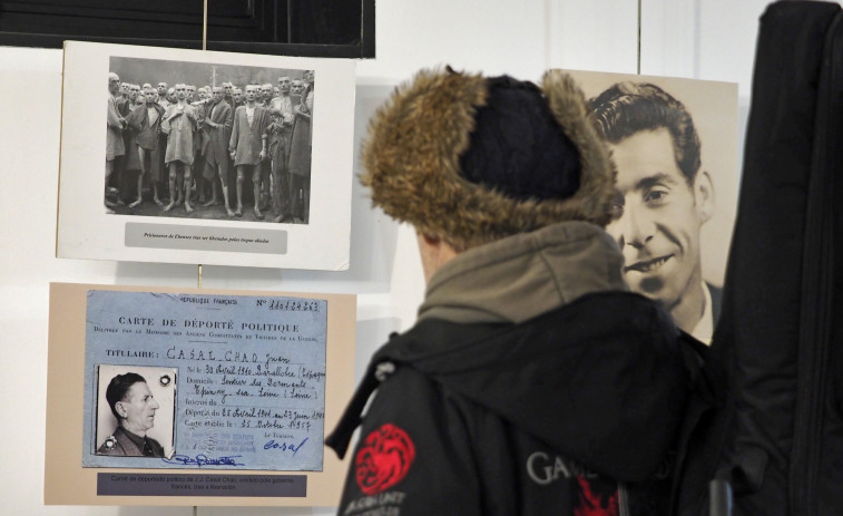 A exposición “Galegos en Mauthausen” contará con visitas guiadas en Narón