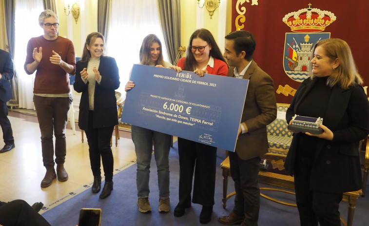 El jurado del Premio Solidario Cidade de Ferrol 2024 tendrá que decidirse entre ocho entidades sociales