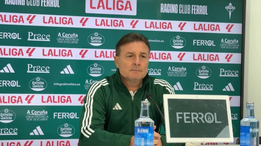 Cristóbal: "Ante el Racing de Santander tenemos que estar muy vivos"