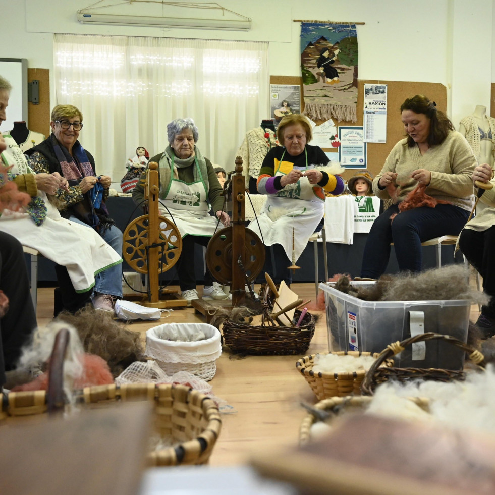 Das ovellas ás mans: un encontro coa tradición en Lavandeira