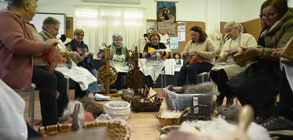 Das ovellas ás mans: un encontro coa tradición en Lavandeira