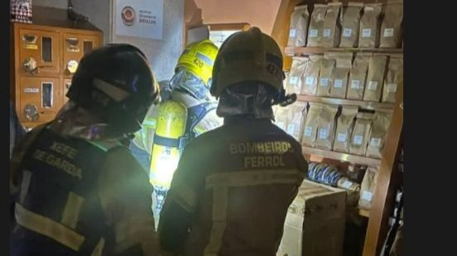 Una alerta de incendio en Casa Amador moviliza a los Bomberos de Ferrol