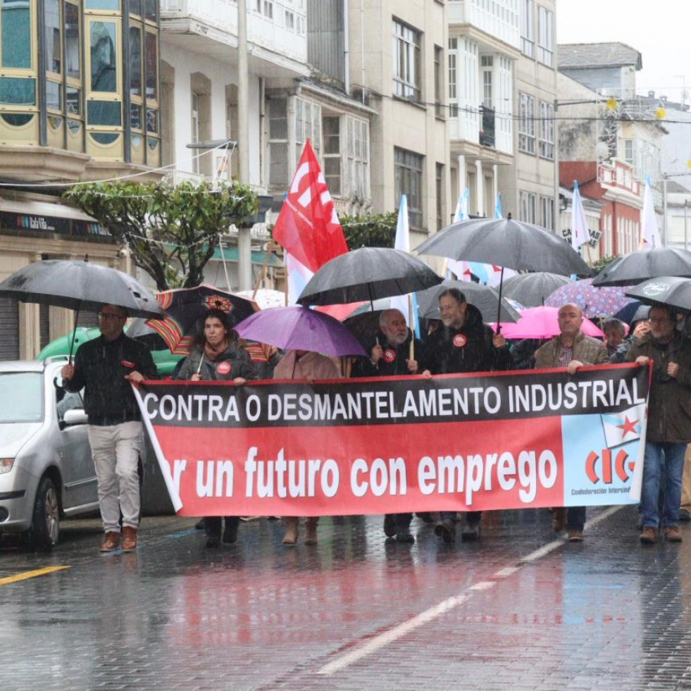 La CIG retoma su calendario de protestas por el futuro del sector industrial en As Pontes