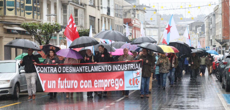 La CIG retoma su calendario de protestas por el futuro del sector industrial en As Pontes