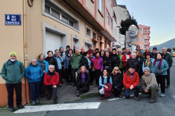 Grupo peregrinos oviedo Camino del Mar