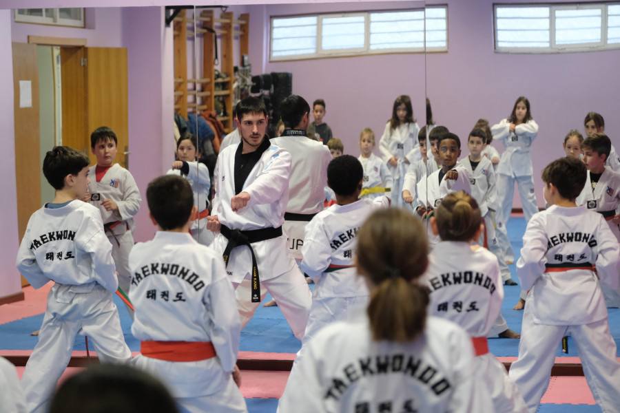 Club Kang, los embajadores del taekwondo de Ferrolterra: "Somos una masa social, nos ayudamos unos a otros"