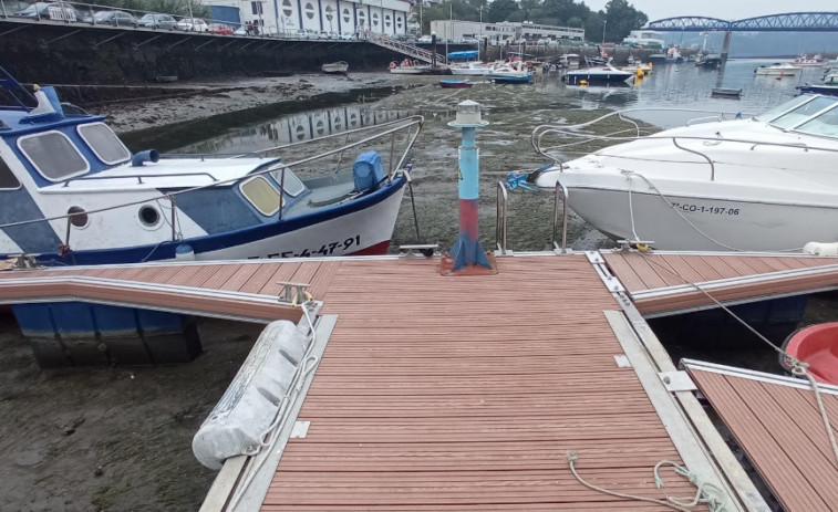 Urgen el inicio del dragado en Pontedeume para mejorar la navegación