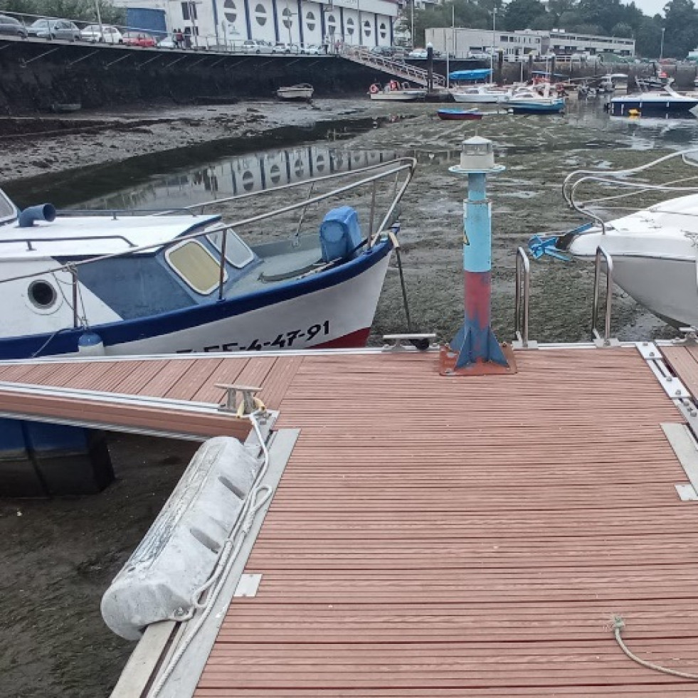 Urgen el inicio del dragado en Pontedeume para mejorar la navegación