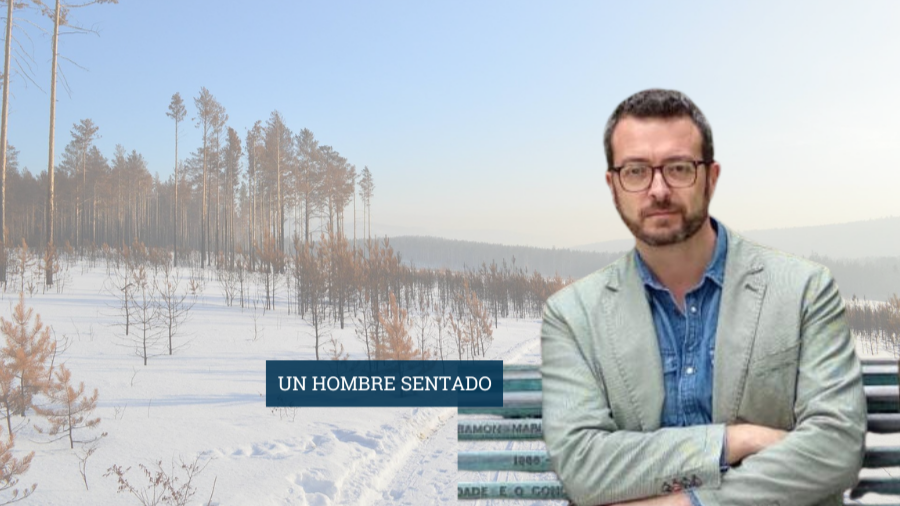 UN HOMBRE SENTADO | En Siberia