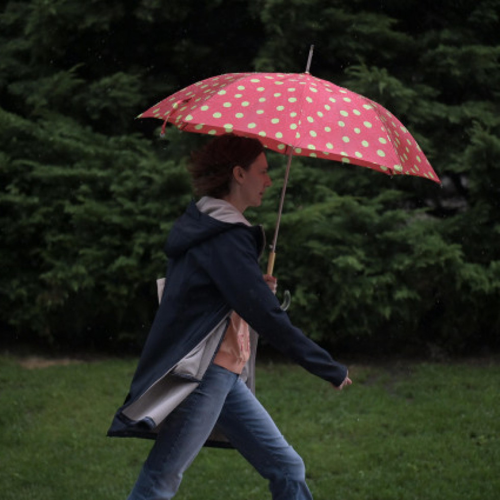 Activada la alerta naranja por lluvias este viernes en la provincia de A Coruña