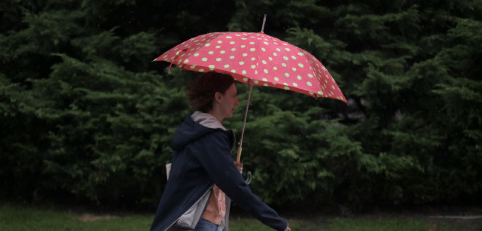 Activada la alerta naranja por lluvias este viernes en la provincia de A Coruña