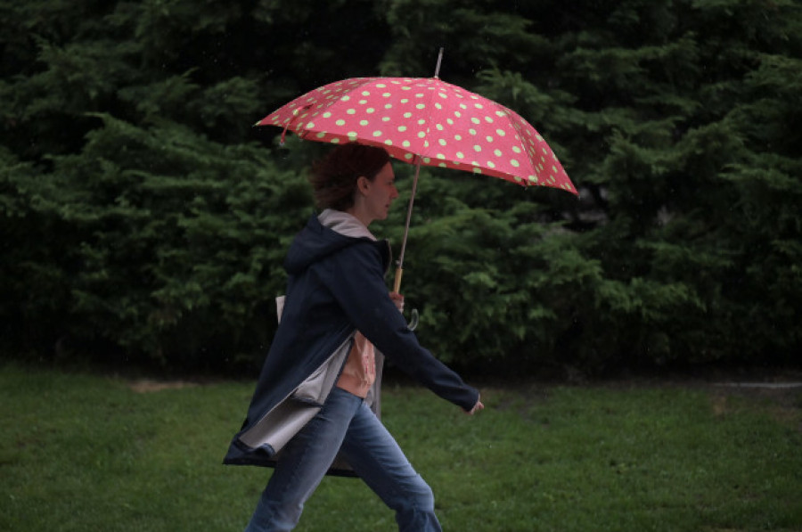 Activada la alerta naranja por lluvias este viernes en la provincia de A Coruña