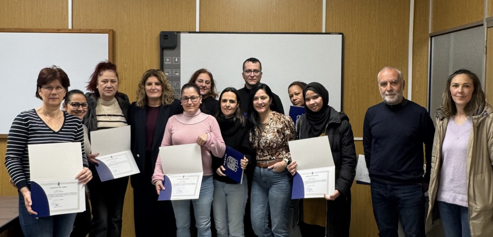 Concluyen tres cursos del Programa Municipal de Formación de Narón