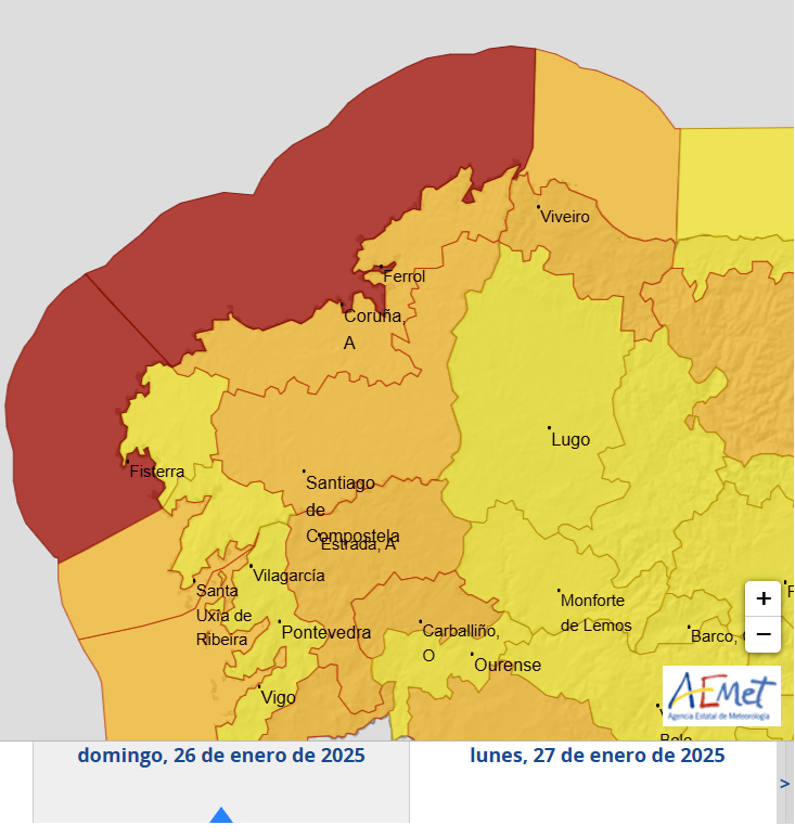 Aemet alerta roja