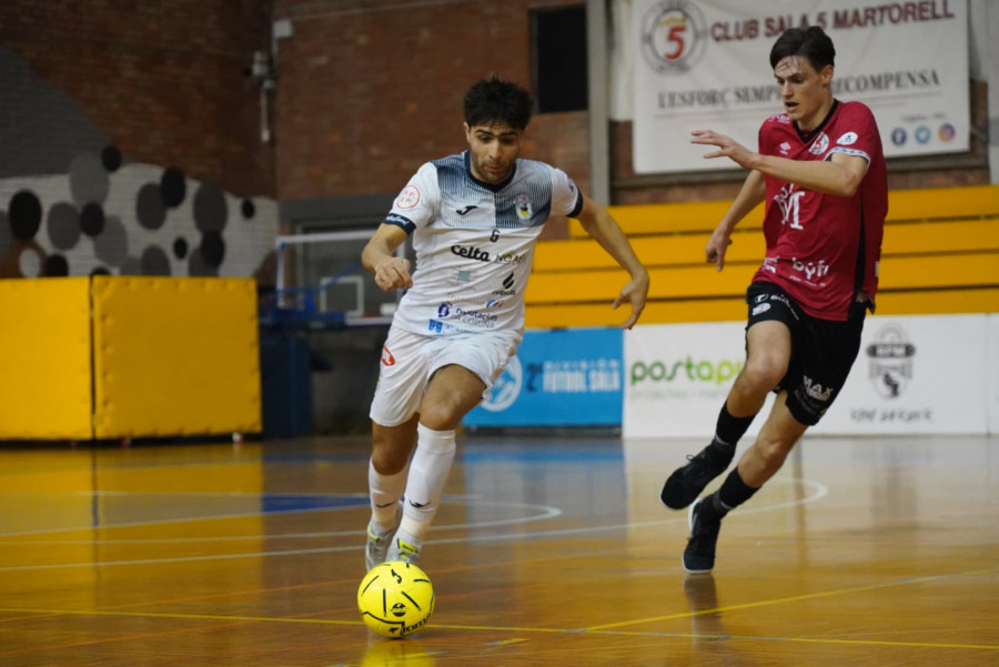 El Sala 5 Martorell acaba con las esperanzas de O Parrulo Ferrol