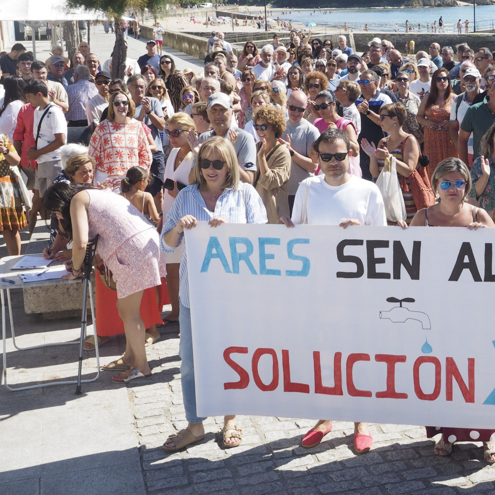 La presión de agua en Ares, camino de solucionarse con la licitación de obras de mejora