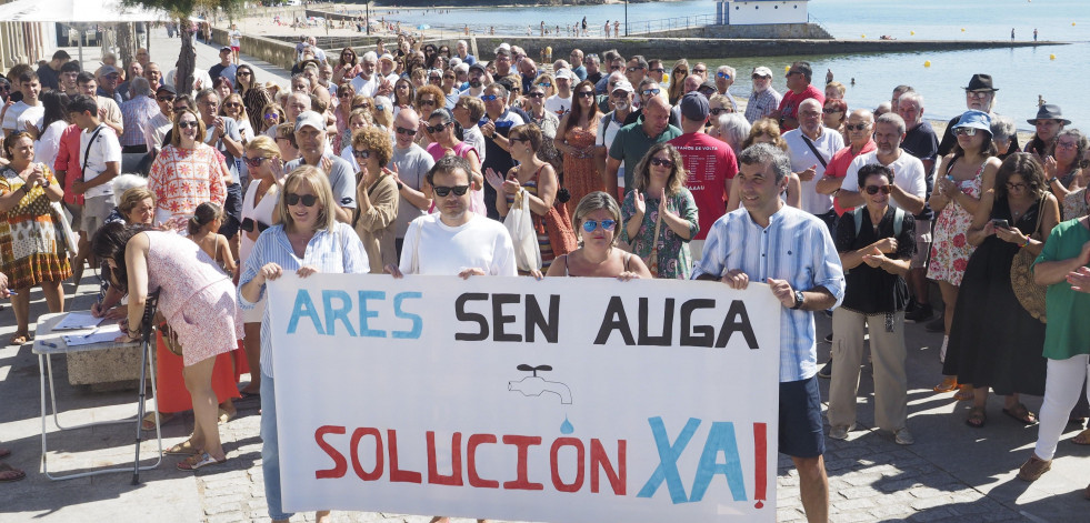 La presión de agua en Ares, camino de solucionarse con la licitación de obras de mejora