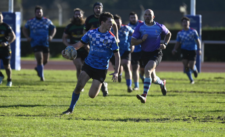 El Rugby Ferrol supera con claridad al Ourense