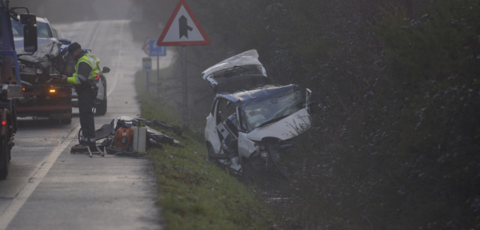 Muere la mujer del veterinario fallecido el sábado en Xermade en un accidente durante una granizada