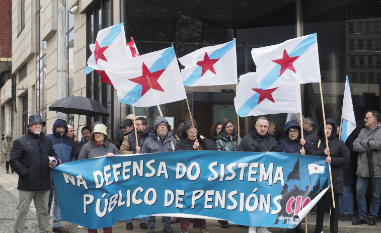 El colectivo de jubilados de la CIG pide la revalorización de las pensiones