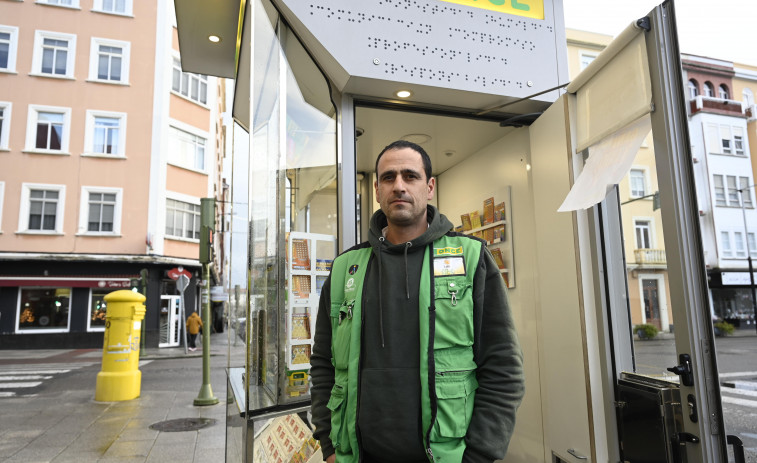 Nuevo premio de la ONCE en Ferrol