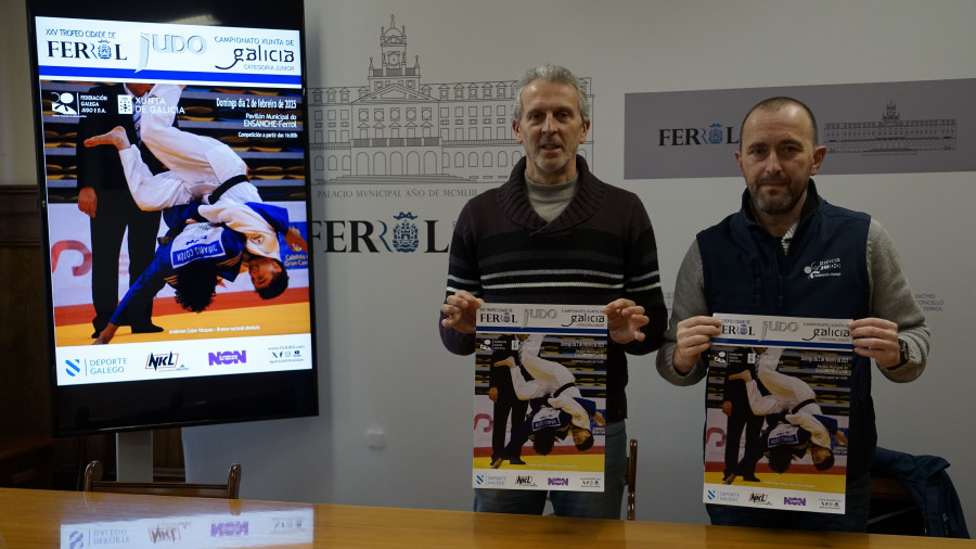 Los mejores judokas gallegos, en el Ensanche