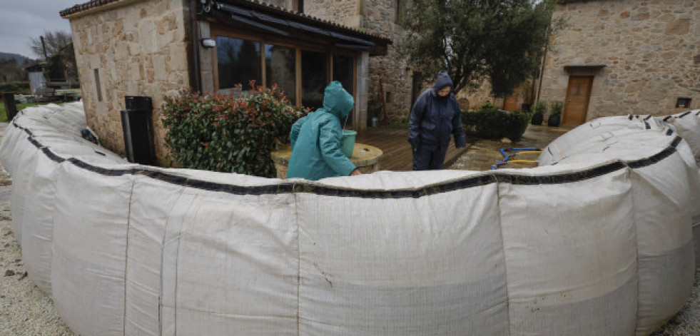 La borrasca 'Ivo' deja en Galicia unas 370 incidencias en las últimas horas