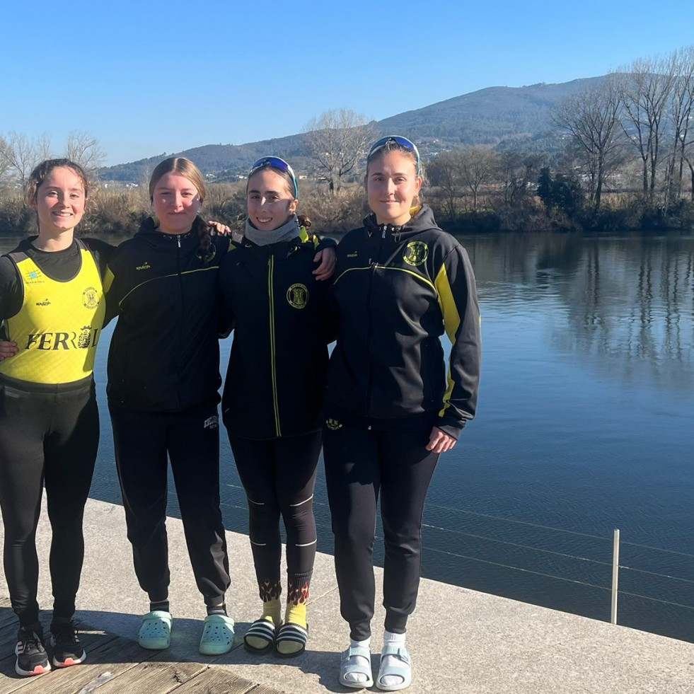 Representantes del San Felipe se vuelven a concentrar con la selección gallega