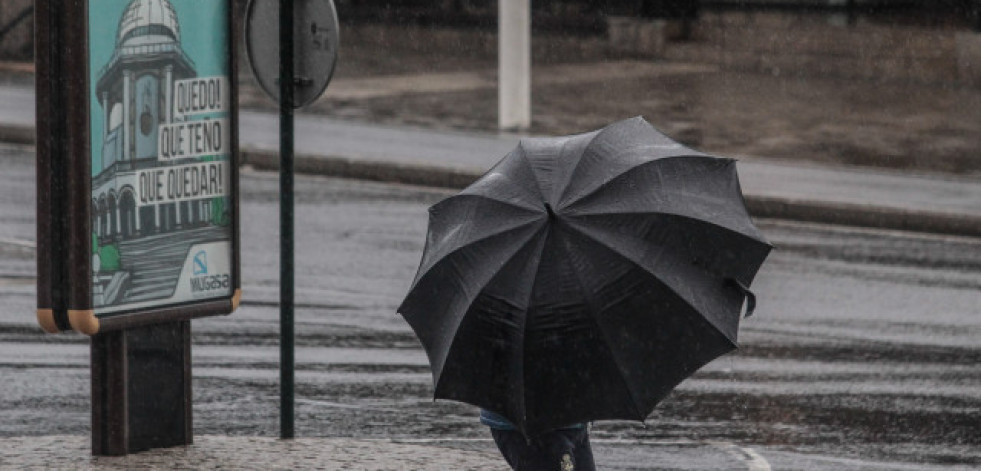 Febrero empieza en Galicia con ligero ascenso en las temperaturas mínimas y lloviznas