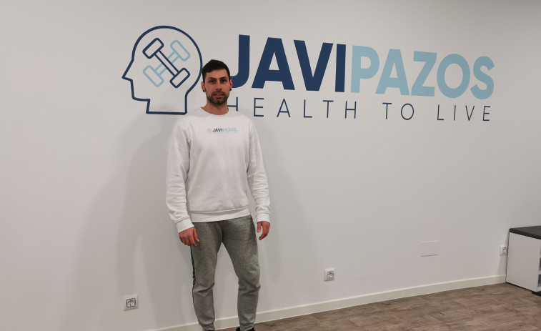 Javi Pazos, salud mental y física desde su centro de entrenamiento de Narón