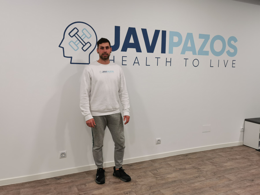 Javi Pazos, salud mental y física desde su centro de entrenamiento de Narón