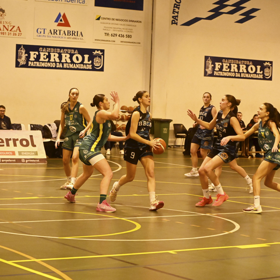 El Costa Ártabra femenino cae en su visita a A Coruña