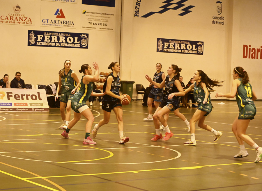 El Costa Ártabra femenino cae en su visita a A Coruña