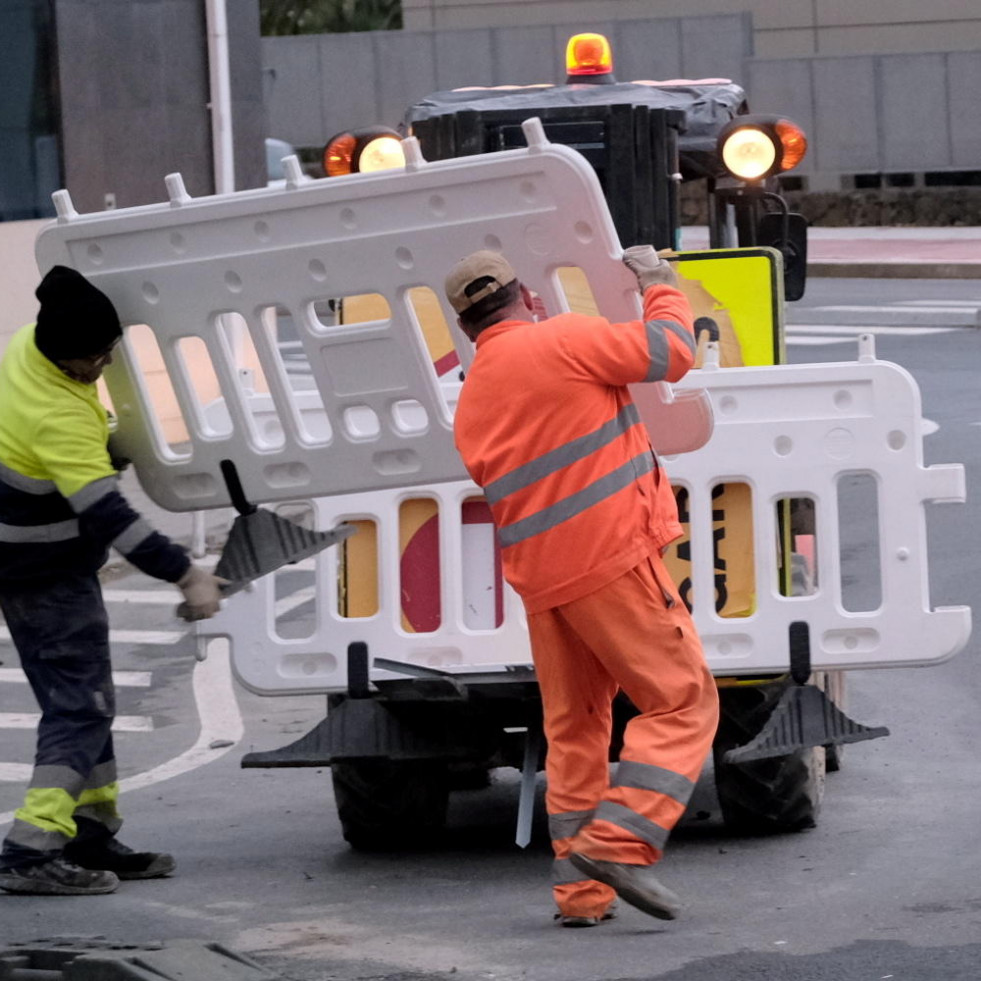 Nuevo corte de tráfico este miércoles en el barrio de Ultramar por las obras de As Pías