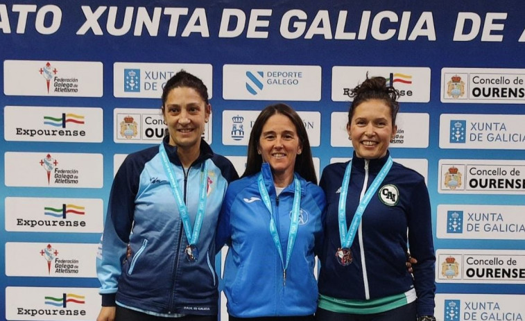 Doble título autonómico máster para la atleta Rebeca Soto en 800 y 1.500