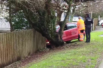 Accidente en Caranza