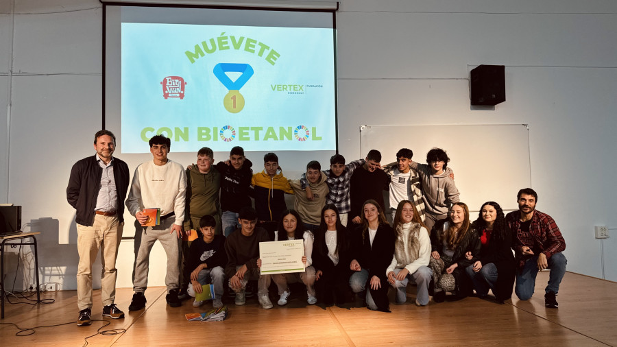 Los estudiantes del CPI Atios se hacen con el máximo galardón del “Muévete con bioetanol”