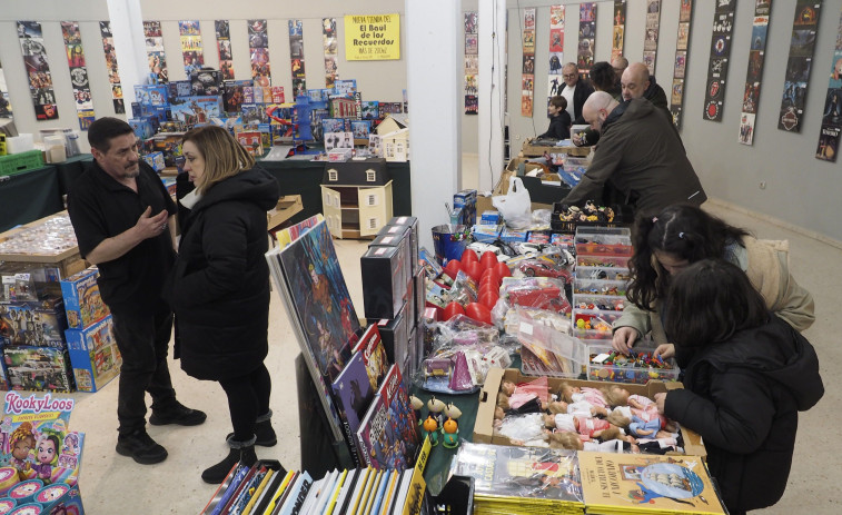 Último día para disfrutar del primer Mercado del Coleccionismo de Juguetes en el Carvalho Calero