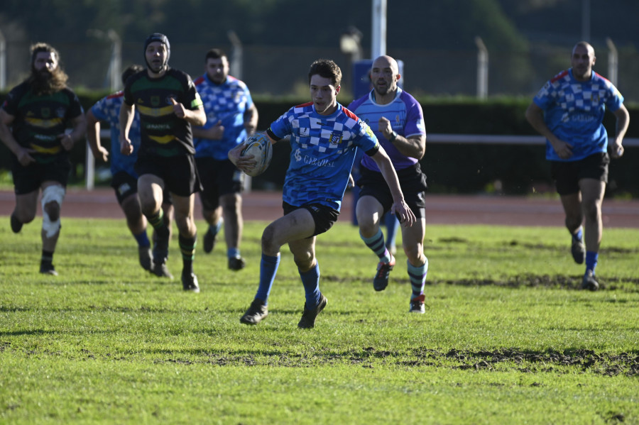 Duro golpe de realidad para un Rugby Ferrol que continúa sin recuperar efectivos