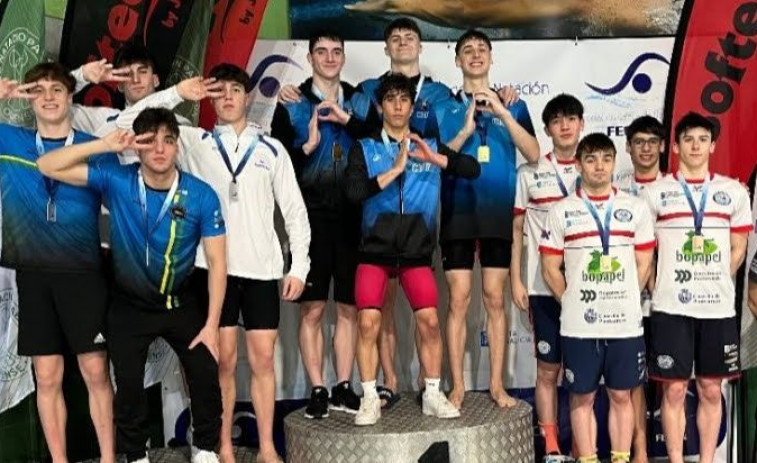 Los júnior del Natación Ferrol lo vuelven a hacer en Pontevedra