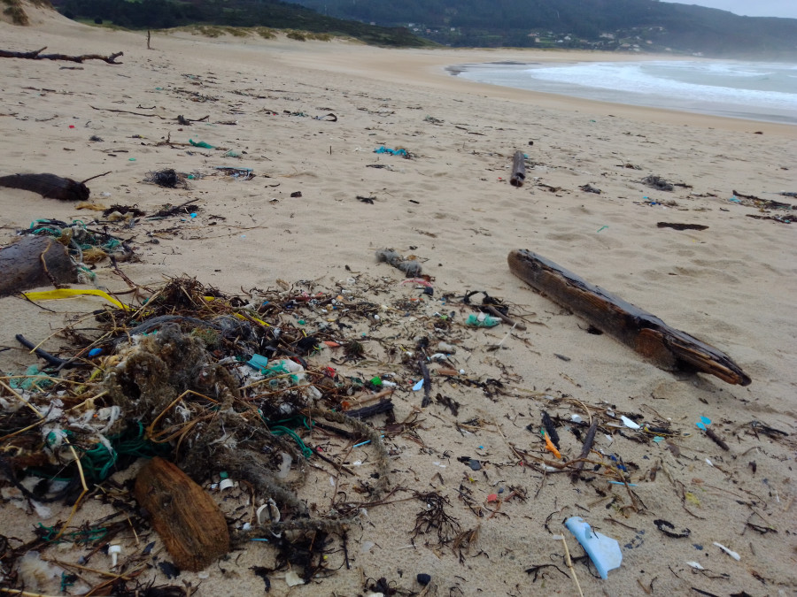 La SGHN y Mar de Fábula organizan una jornada de limpieza en la playa de Doniños