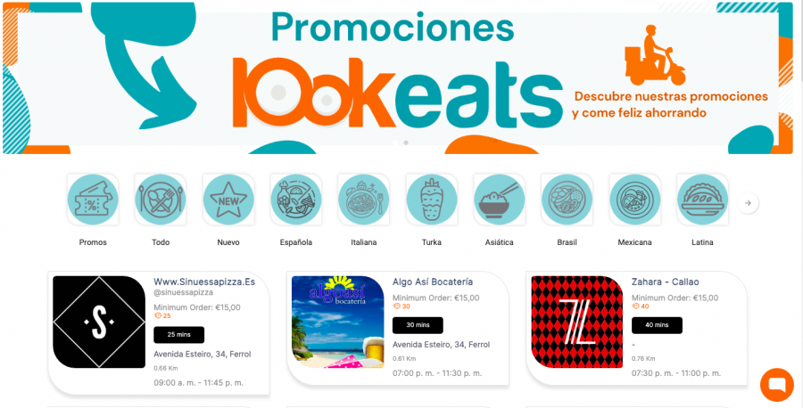 Look Eats sigue creciendo: más restaurantes se suman a la revolución del delivery en Ferrol