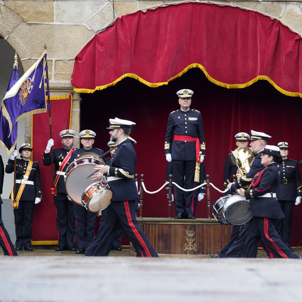 El nuevo Comandante General de Infantería de Marina visita Ferrol