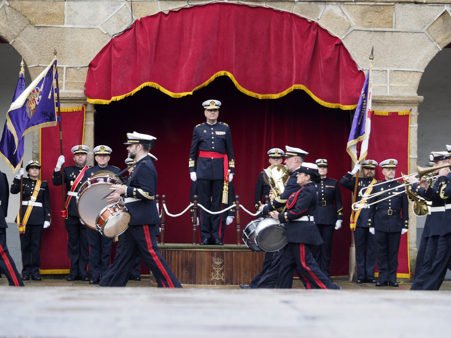 El nuevo Comandante General de Infantería de Marina visita Ferrol