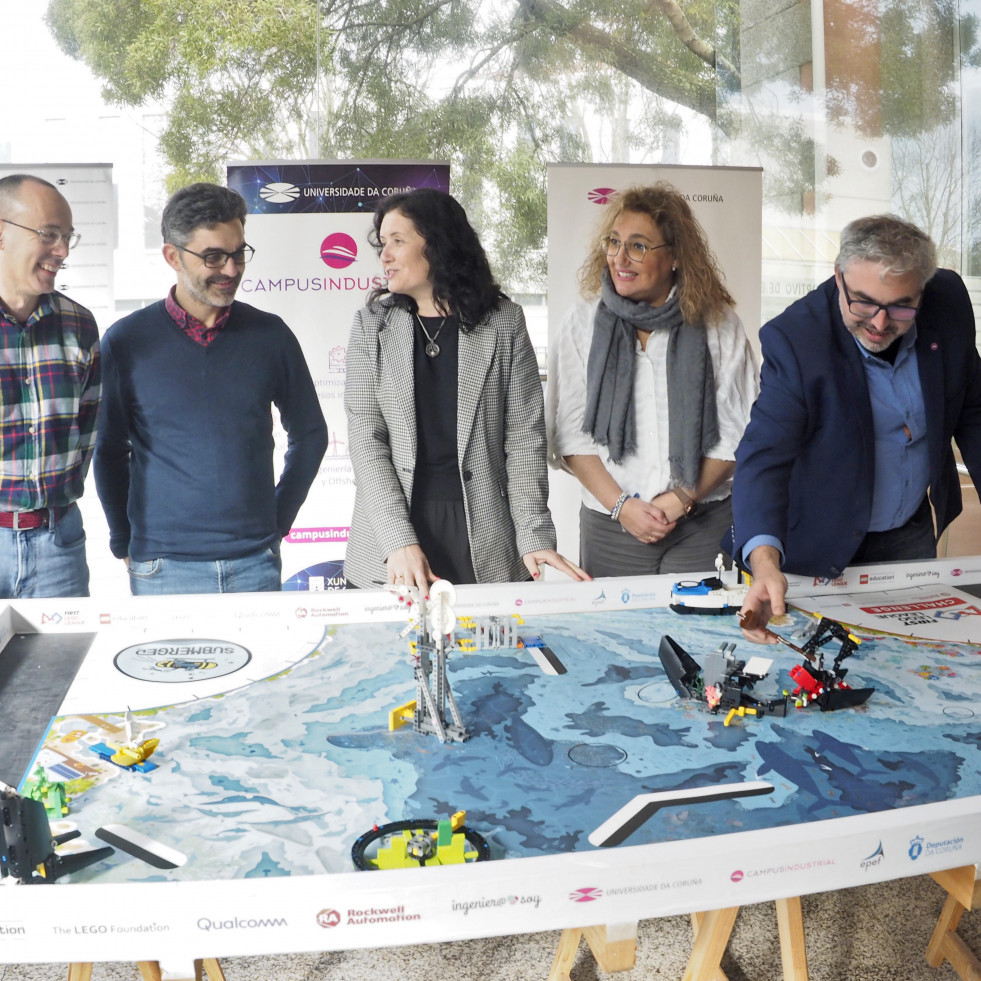 Cientos de jóvenes de Galicia y Asturias se retan este mes en la First Lego League