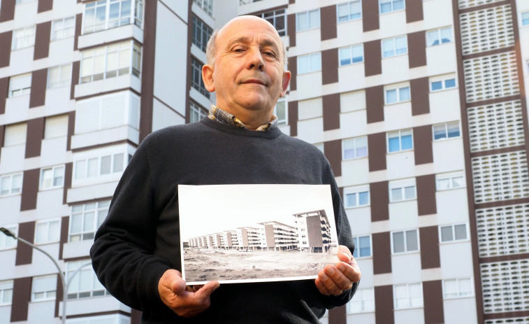 San Valentín, el barrio “rojo” que nació en la grada de Astano para ser la octava parroquia de Fene