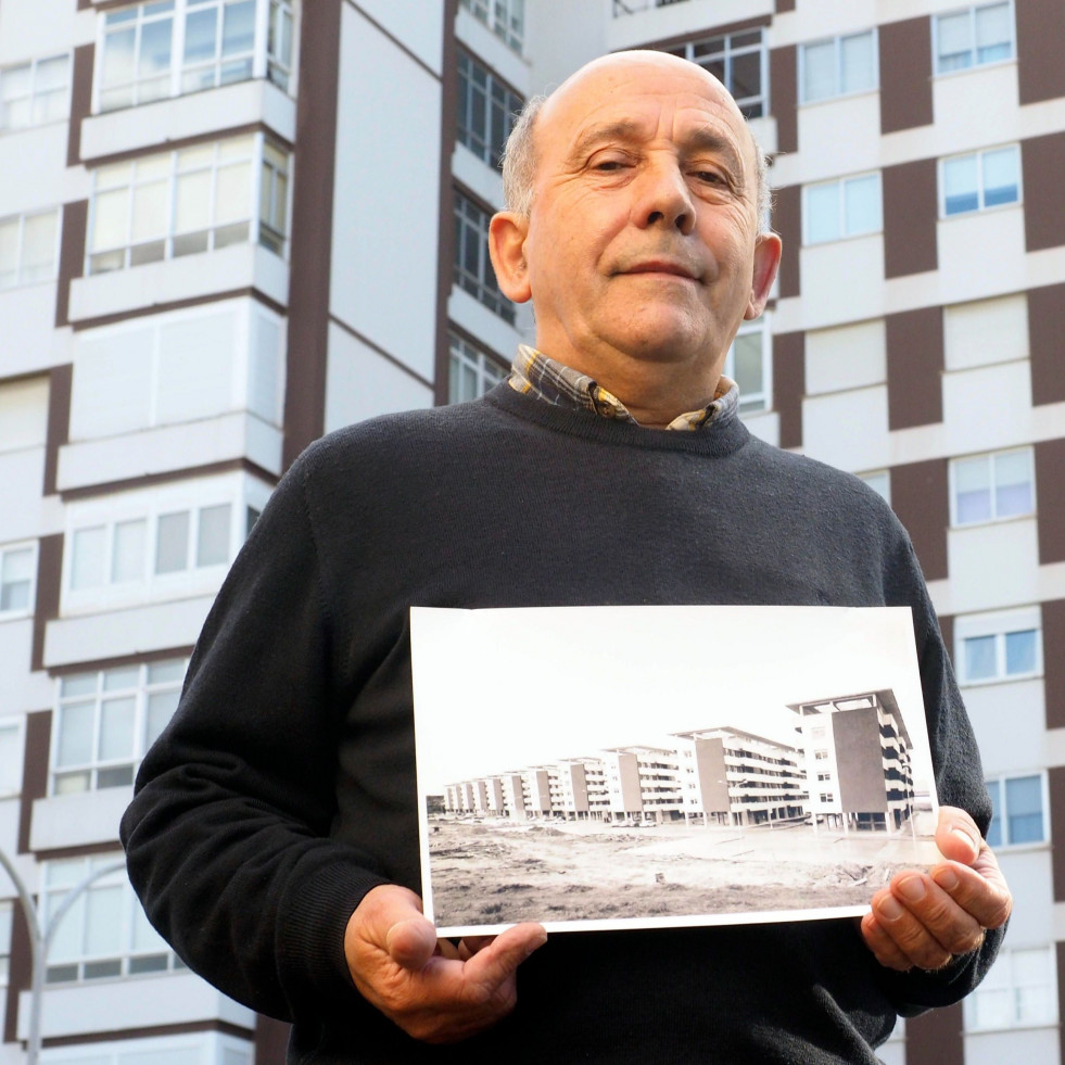 San Valentín, el barrio “rojo” que nació en la grada de Astano para ser la octava parroquia de Fene